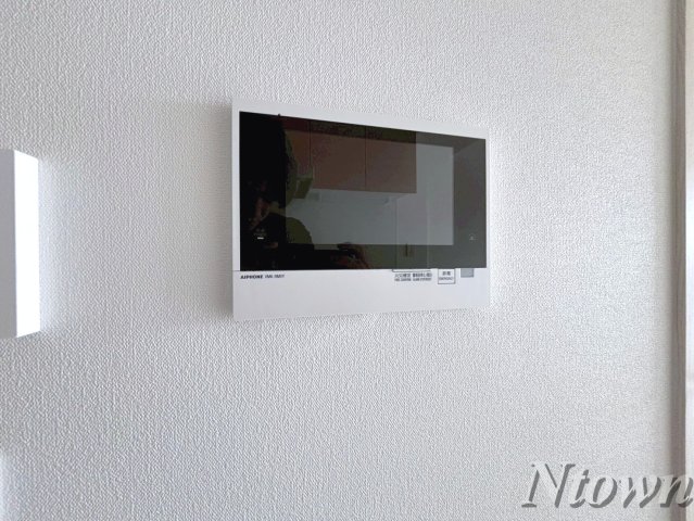 セキュリティ　モニター付きです