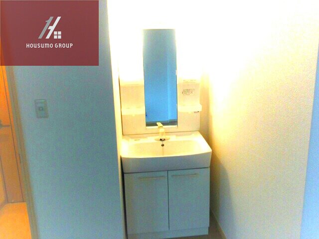 洗面設備　広い洗面スペース