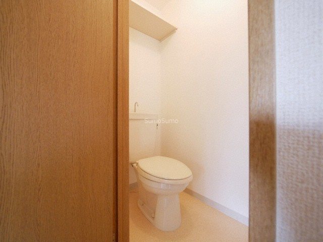 トイレ　ゆったりとした空間のトイレです