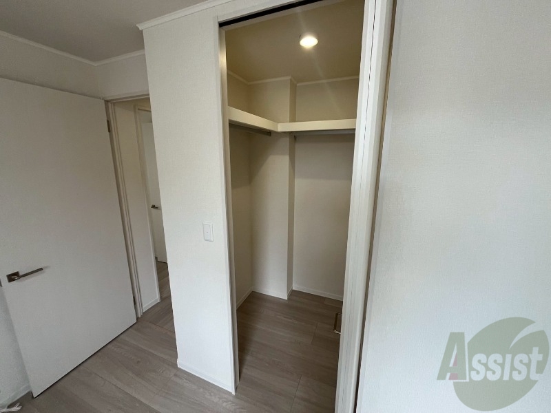 収納　クローゼットがありました。お洋服や荷物はここへ