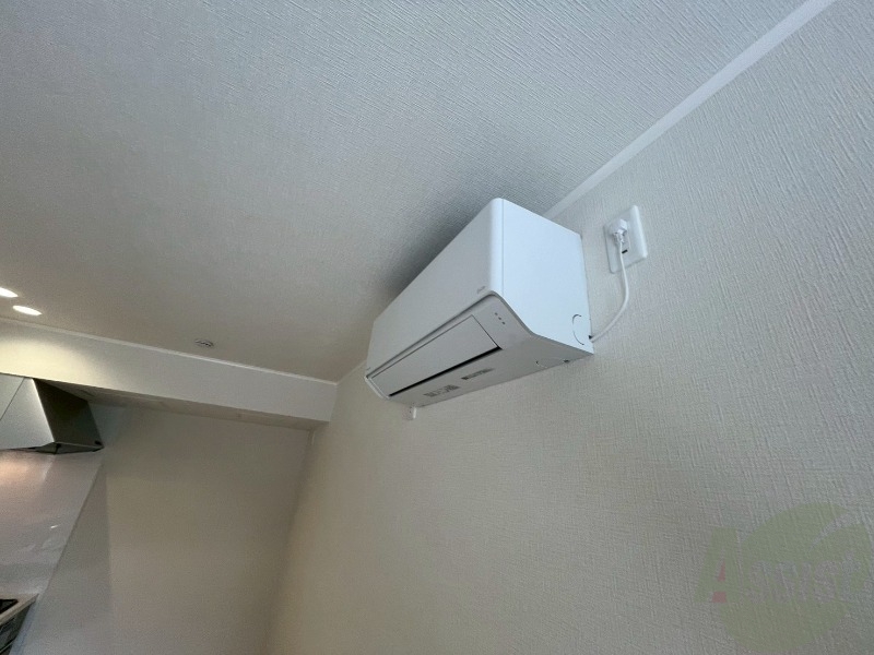 その他設備　エアコンが設置してありますので、寒暖対策もばっちり。