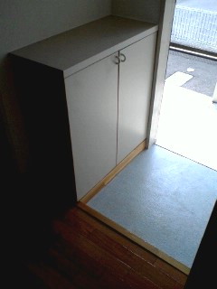玄関　シューズボックス