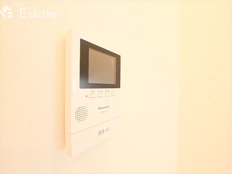 セキュリティ　モニター付きインターホン