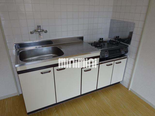 キッチン　ガスコンロの設置が必要です