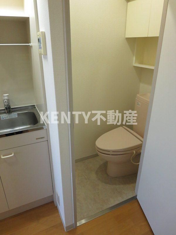 トイレ　トイレもきれいです