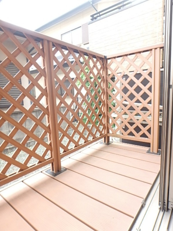 バルコニー　図面と現状に相違がある場合には現状を優先