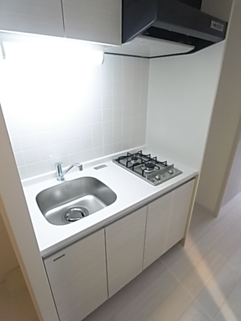 キッチン　料理がしやすい２口ガスキッチン。