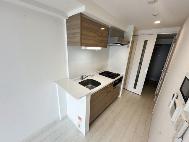 キッチン　壁付けキッチンでスペースを有効活用できます！