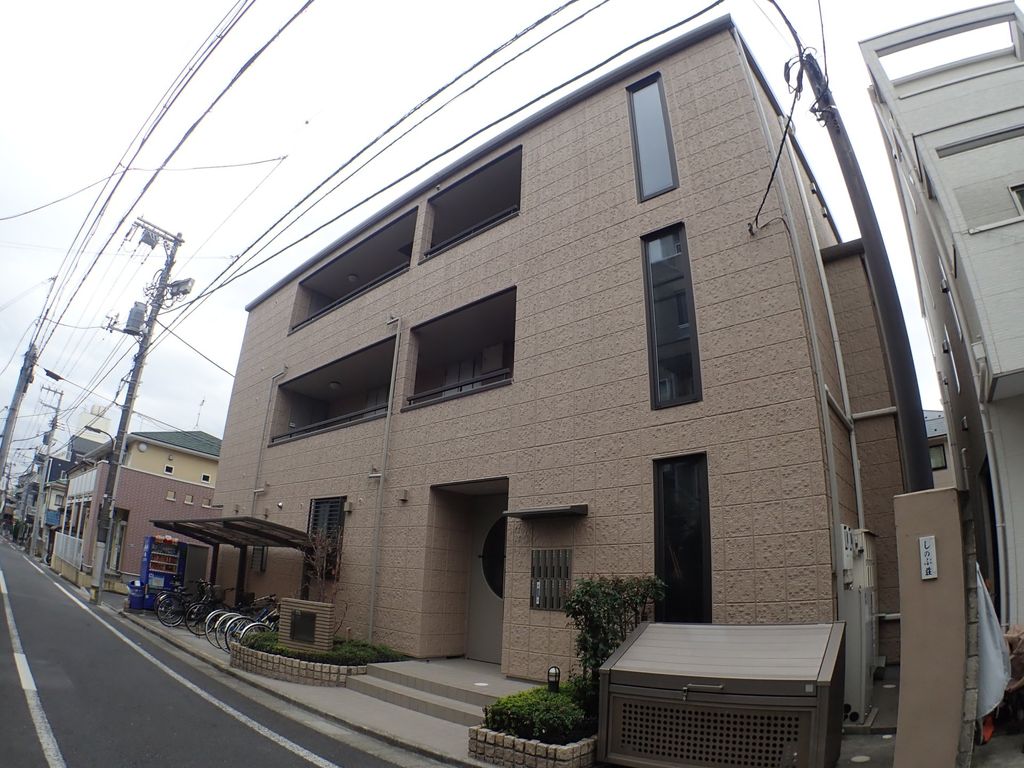 建物外観　新築工事中