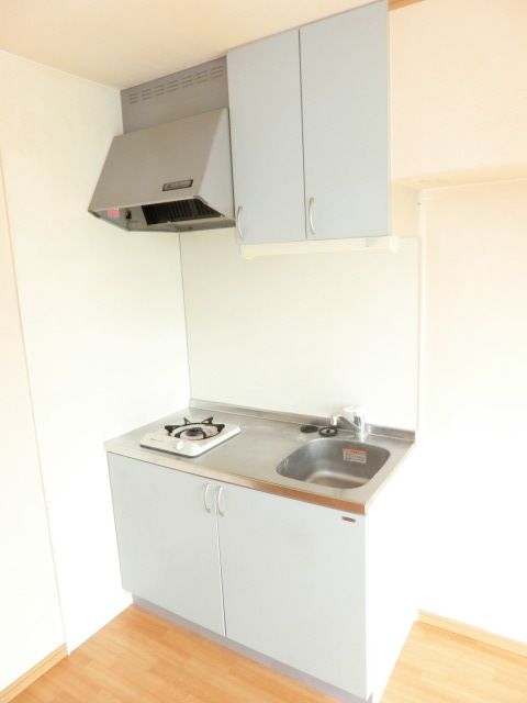 キッチン　コンパクトなキッチン！