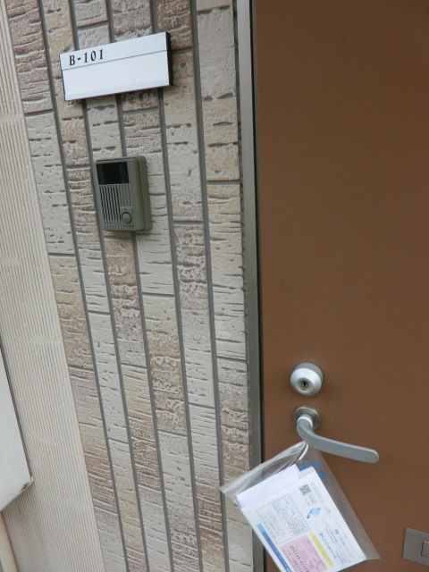 セキュリティ　カメラ付きインターホンでセキュリティもバッチリ！