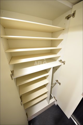 収納　プレサンス松屋町ヴェルデス　シューズボックス