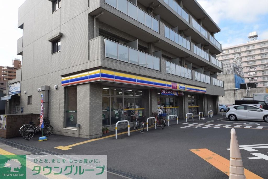 コンビニ　ミニストップ草加松原店（コンビニ）まで600m