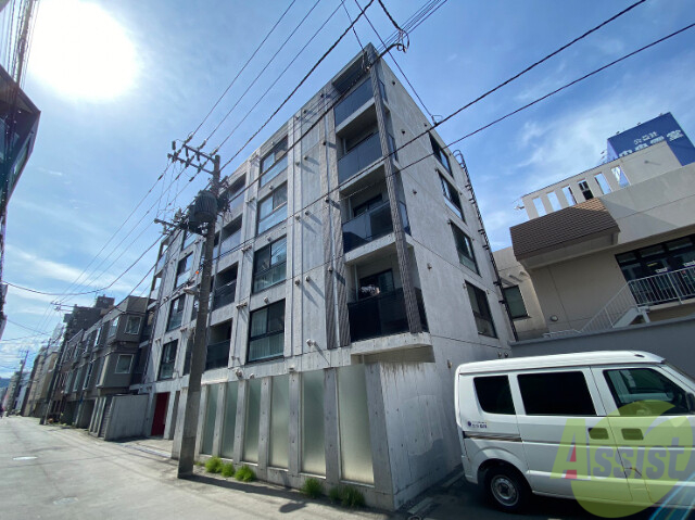 建物外観　札幌市中央区南６条西「ガイアールＳ６」