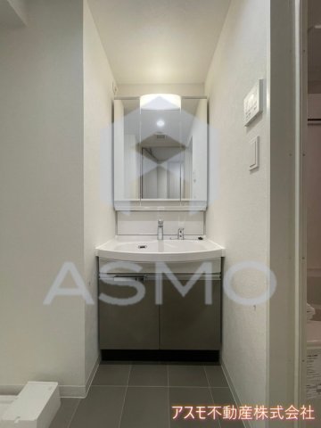 洗面設備　同マンション別部屋参考写真