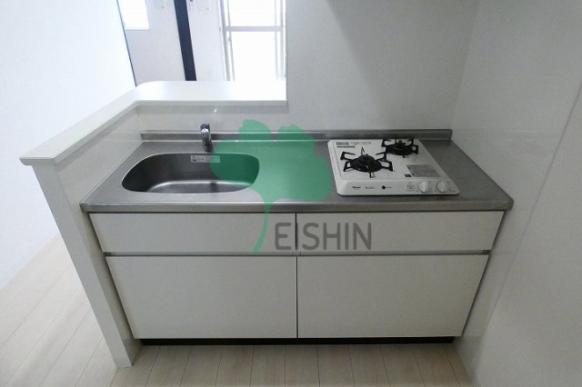 キッチン　シンプルな清潔感のあるキッチンです！