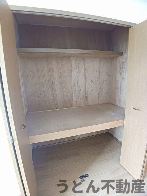 収納　うどん県のお部屋探しはうどん不動産へ うどんちゃんとLINE