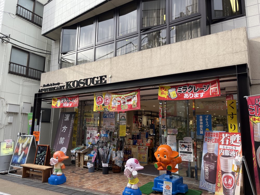 ドラックストア　アポセカリーこすげ（ドラッグストア）まで265m