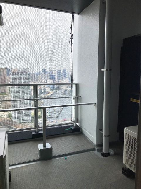 バルコニー　北東向き