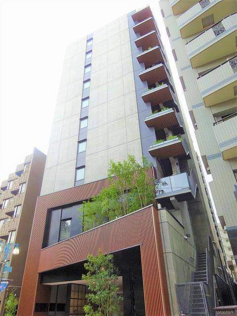 建物外観　外観タイル張りです