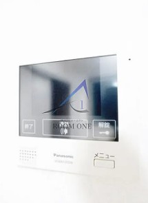 セキュリティ　モニター付きインターホンです。