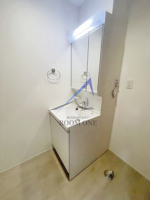 洗面設備　洗面台です。