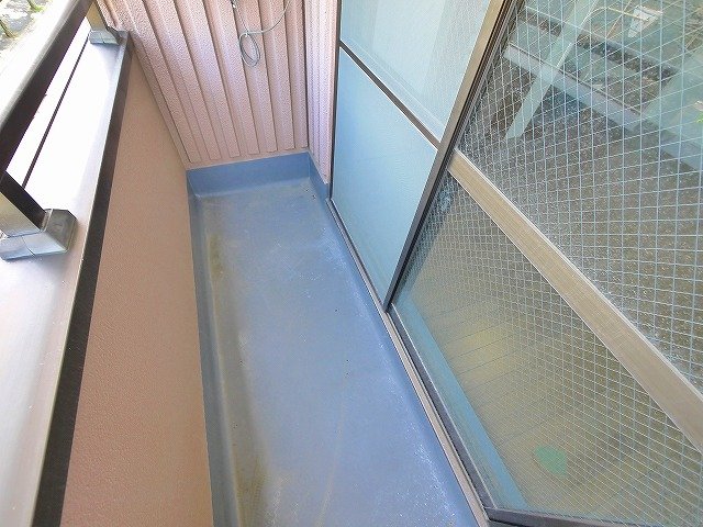 バルコニー　落ち着いた時間を過ごせるバルコニーです