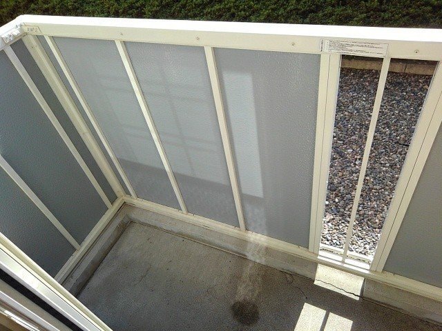 バルコニー　バルコニーがあります