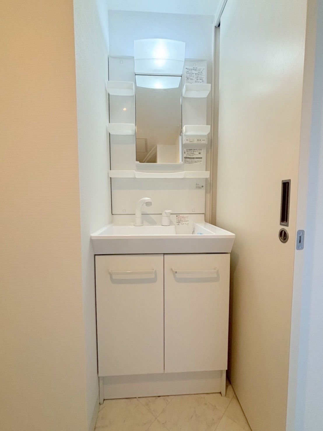 洗面設備　シャンドレはもはや必須アイテムですね♪