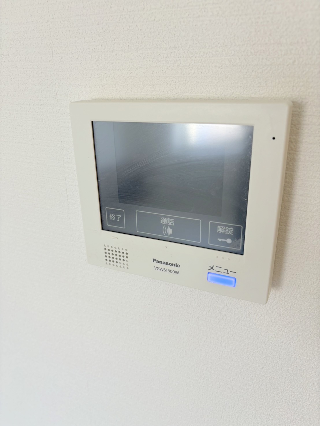 セキュリティ　来客の顔が見えて安心！TVモニターホン付きです♪