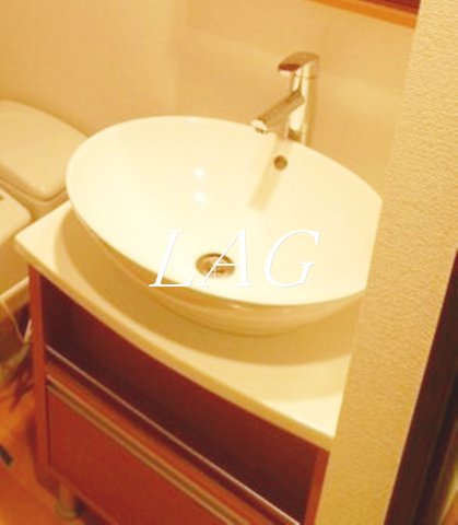 洗面設備　洗面台です。