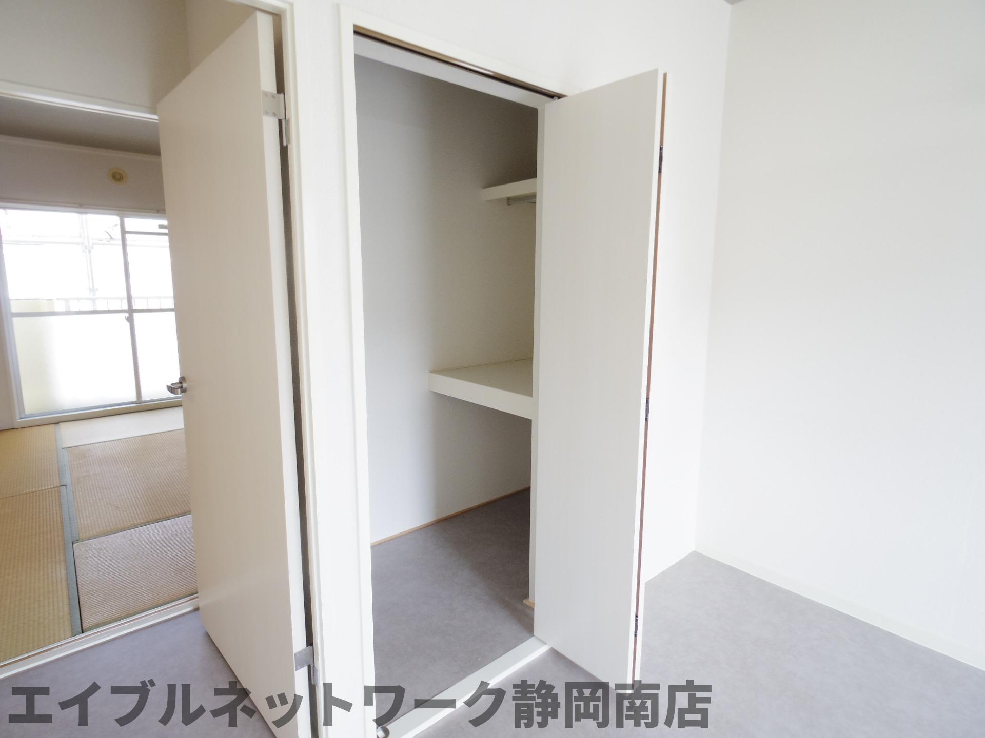 収納　十分な収納スペースがあります