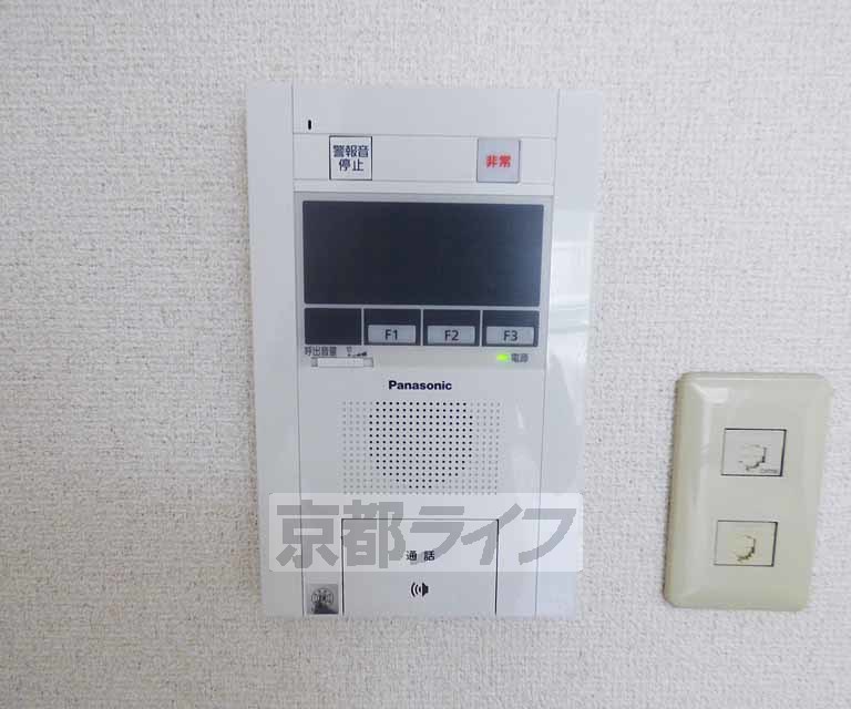 セキュリティ　顔が見えて安心です。