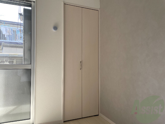 収納　クローゼットがありました。お洋服や荷物はここへ