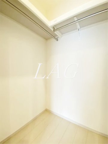 収納　ウォークインクローゼットです。