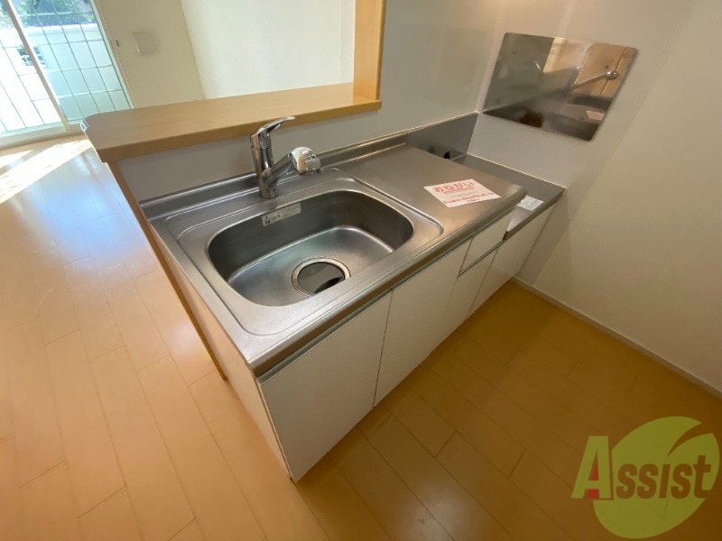 キッチン　こちらはキッチンです。料理するのが楽しみですね。