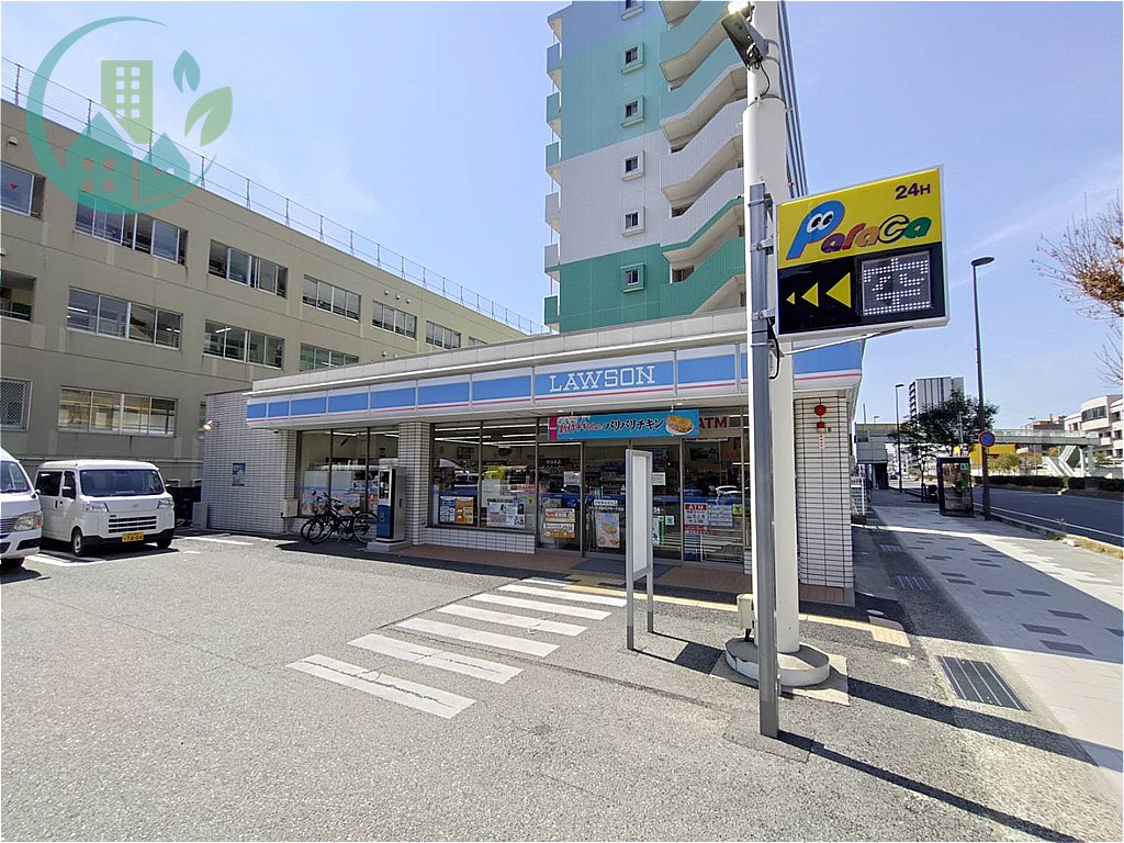 コンビニ　ローソン 灘烏帽子町一丁目店（コンビニ）まで193m