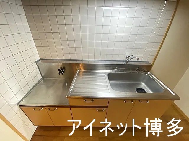 キッチン　こちらにコンロ設置可能です