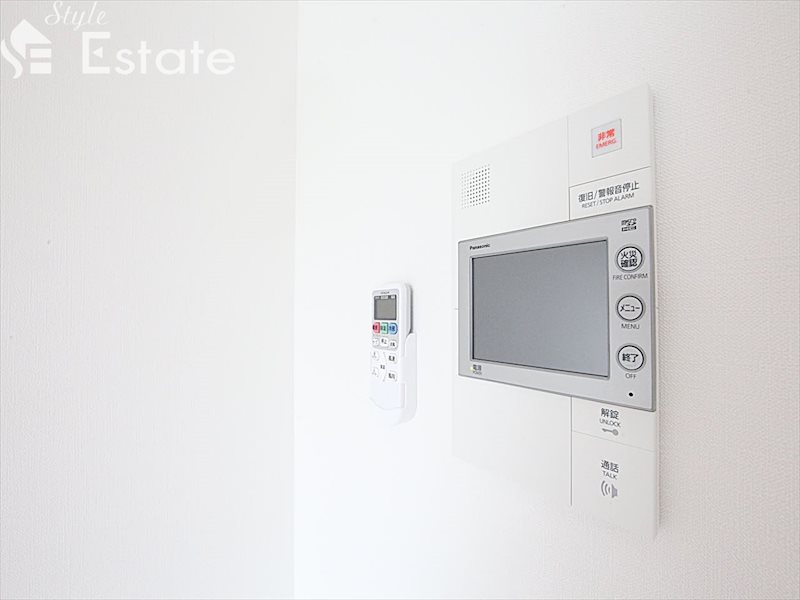 セキュリティ　モニター付きインターホン