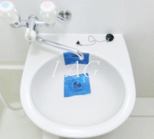 洗面設備　洗面台です。