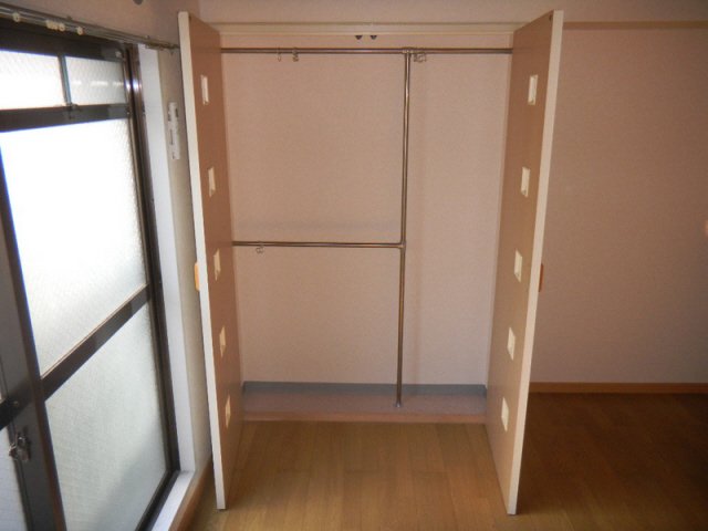 収納　たっぷりとした収納スペースです