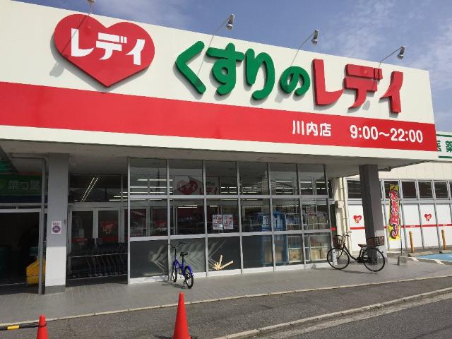 ドラックストア　レデイ薬局川内店（ドラッグストア）まで876m