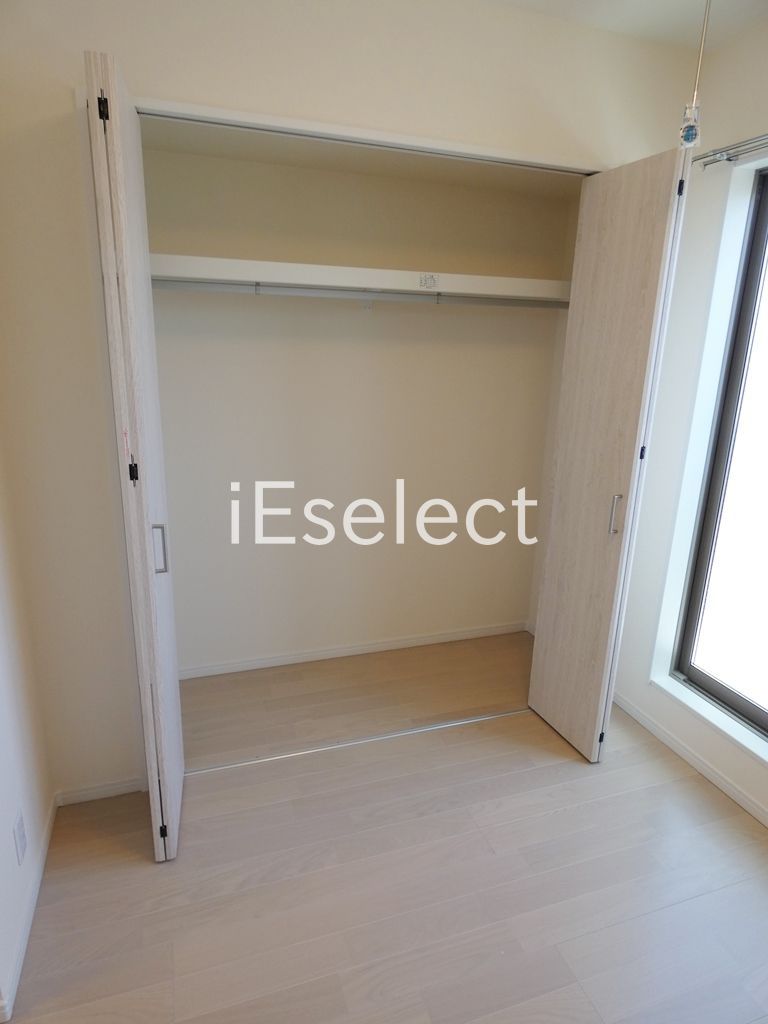 収納　クローゼット収納もたっぷりです