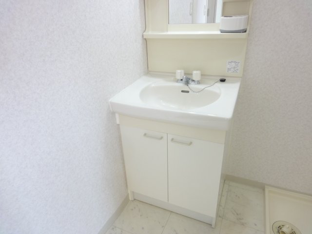 洗面設備　同物件、別号室のものです。