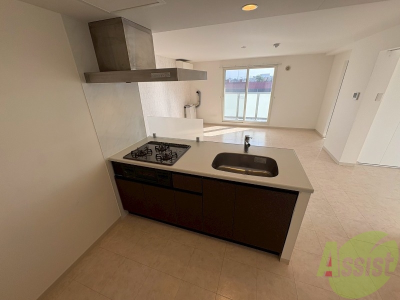 キッチン　システムキッチンなので、すぐお料理に使えます！