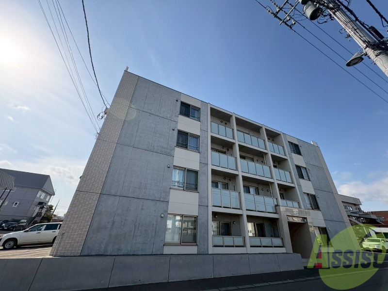 建物外観　札幌市豊平区月寒東「ＭＯＡＮＡ」