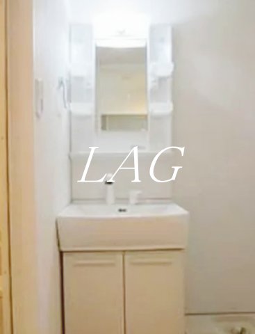 洗面設備　洗面台です。