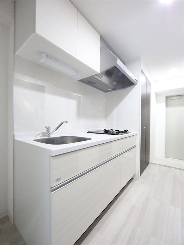 キッチン　システムキッチン（ガス2口コンロ付）