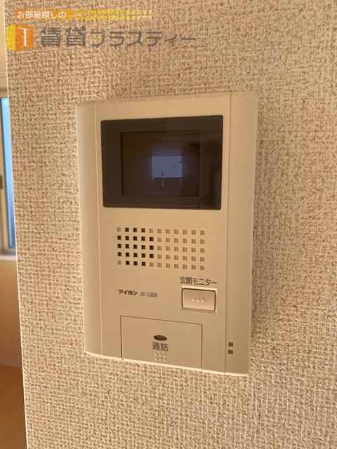 セキュリティ　モニター付きで安心ですね