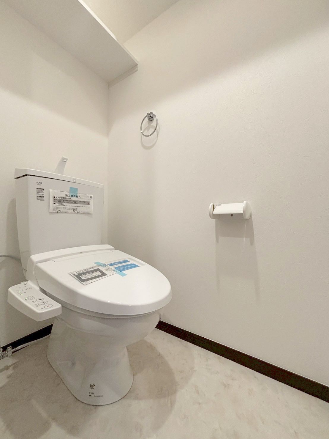 トイレ　ゆったりとした空間のトイレです